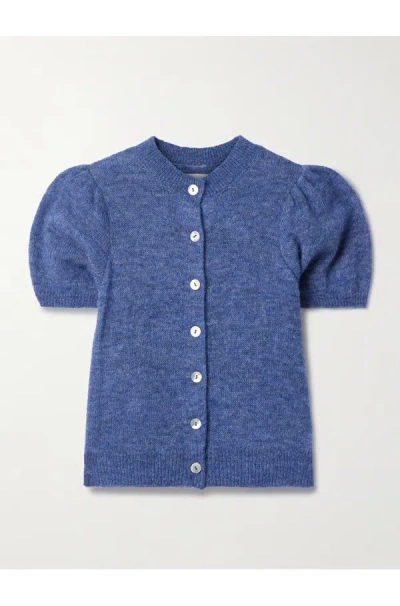 Doen Anisa Cardigan In Blue Dusk