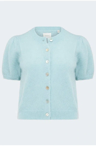 Doen Anisa Cardigan In Glass Slipper In Blue
