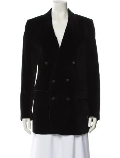 Pre-owned Doen Blazer In Black