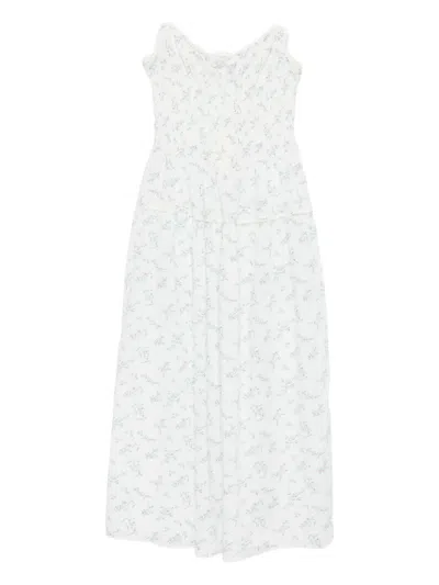 Doen Brigide Midi Dress In White