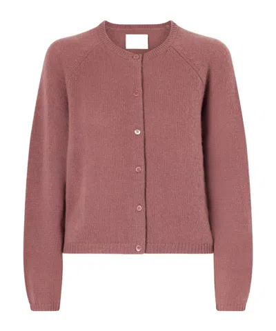 Doen Cashmere Cardigan In Pink