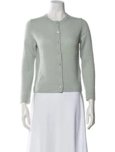 Pre-owned Doen Cashmere Crew Neck Sweater In Gray