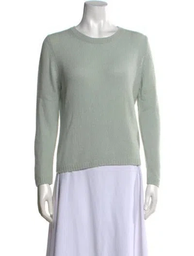 Pre-owned Doen Cashmere Crew Neck Sweater In Gray