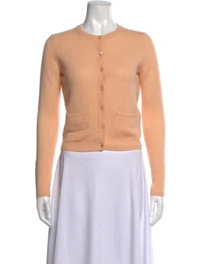 Pre-owned Doen Cashmere Crew Neck Sweater In Neutrals