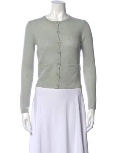 Pre-owned Doen Cashmere Crew Neck Sweater W/ Tags In Grey
