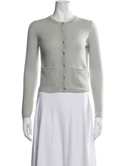 Pre-owned Doen Cashmere Crew Neck Sweater W/ Tags In Grey