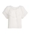 Doen Cotton Cosenza Top In White