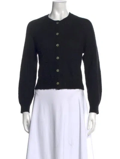 Pre-owned Doen Crew Neck Sweater In Black