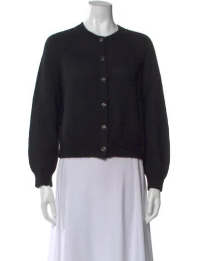 Pre-owned Doen Crew Neck Sweater In Black