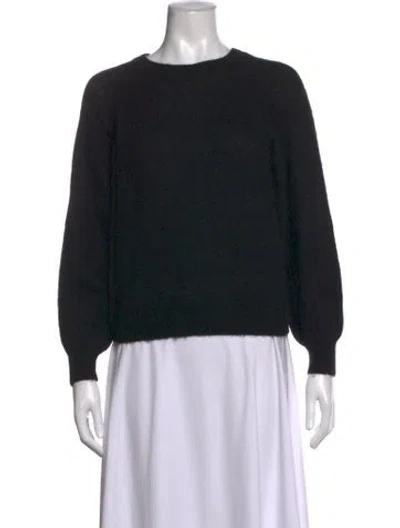 Pre-owned Doen Crew Neck Sweater In Black