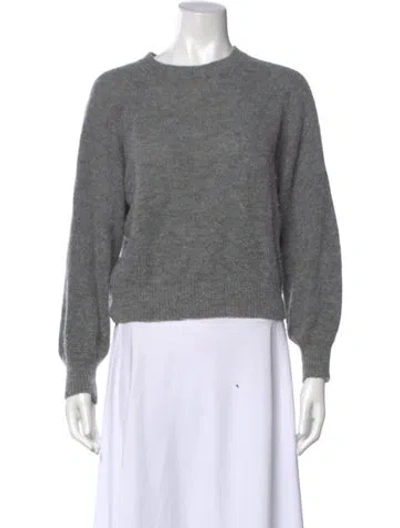 Pre-owned Doen Crew Neck Sweater In Grey