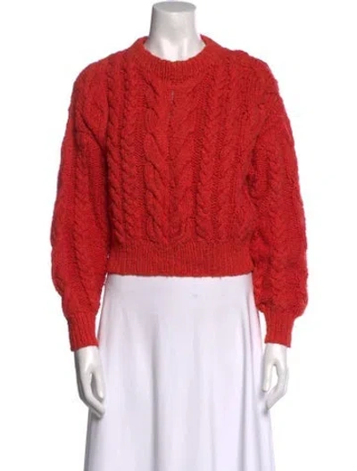 Pre-owned Doen Crew Neck Sweater In Multi