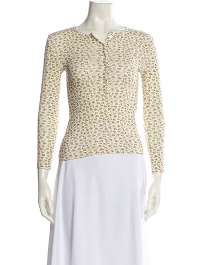 Pre-owned Doen Crew Neck Sweater In Multi