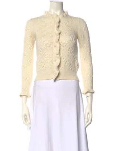 Pre-owned Doen Crew Neck Sweater In Neutral