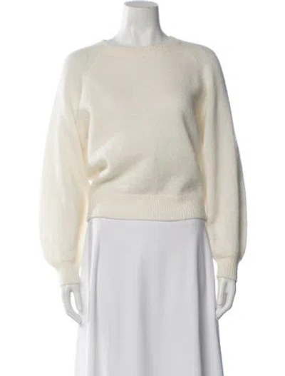Pre-owned Doen Crew Neck Sweater In Neutral