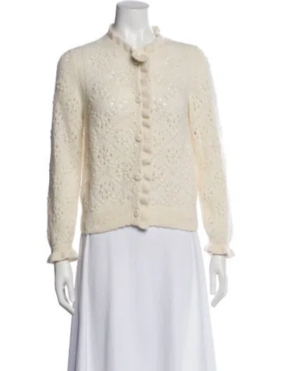 Pre-owned Doen Crew Neck Sweater In Neutral