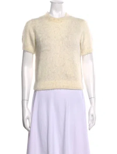 Pre-owned Doen Crew Neck Sweater In Neutrals