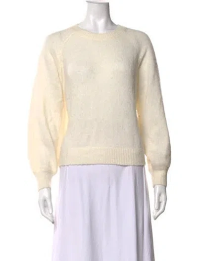Pre-owned Doen Crew Neck Sweater In Neutrals