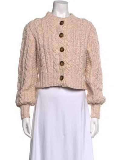 Pre-owned Doen Crew Neck Sweater In Pink