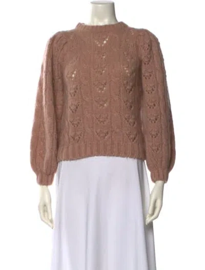 Pre-owned Doen Crew Neck Sweater W/ Tags In Pink