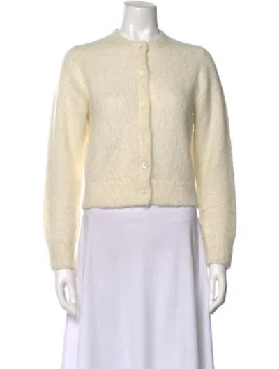 Pre-owned Doen Crew Neck Sweater In Yellow