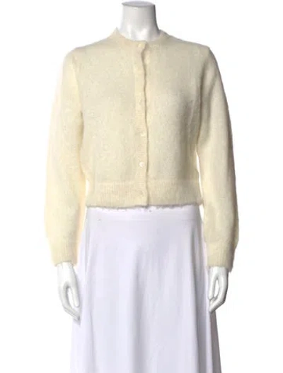 Pre-owned Doen Crew Neck Sweater In Yellow