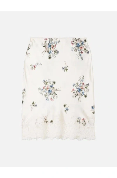 Doen Elowette Skirt In Primrose Bouquet In White