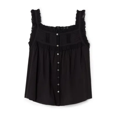 Doen Fidella Top In Black