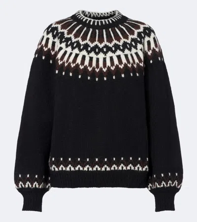 Doen Field Sweater In Black