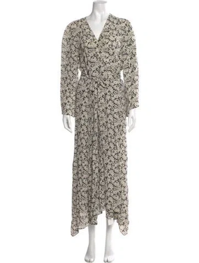 Pre-owned Doen Floral Print Knee-length Dress
