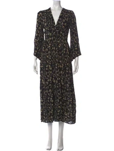 Pre-owned Doen Floral Print Midi Length Dress
