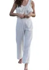 Doen Francisca Pant In Powder In Blue