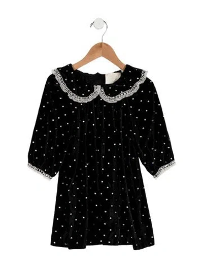Pre-owned Doen Babies' Girls' Dress In Black