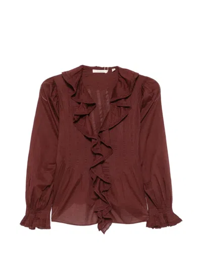Doen Hardy Blouse In Red
