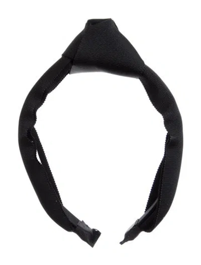 Pre-owned Doen Headband In Black