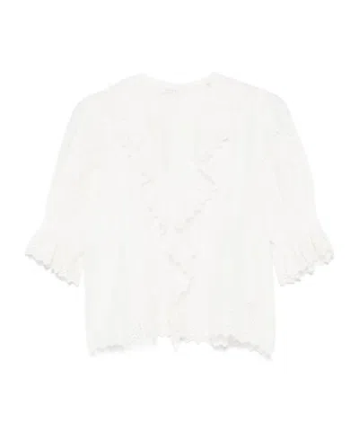 Doen Henri Blouse In White
