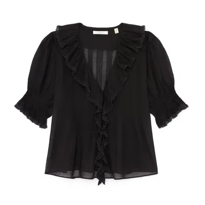 Doen Henri Top In Black