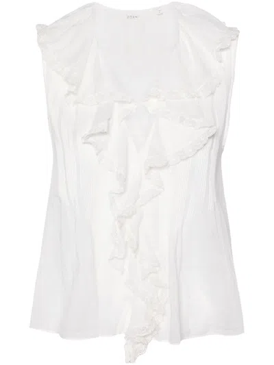 Doen Hilda Top In White
