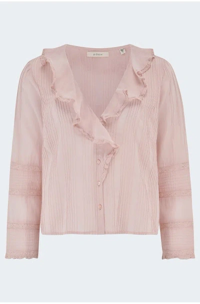 Doen Huguette Top In Blush In Pink
