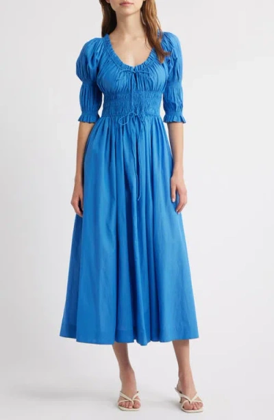 DOEN DÔEN ISCHIA CONVERTIBLE MIDI DRESS