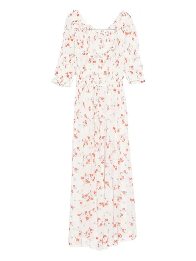 Doen Ischia Maxi Dress In Brown