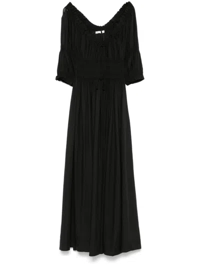 DOEN ISCHIA MIDI DRESS - WOMEN'S - ORGANIC COTTON/VISCOSE