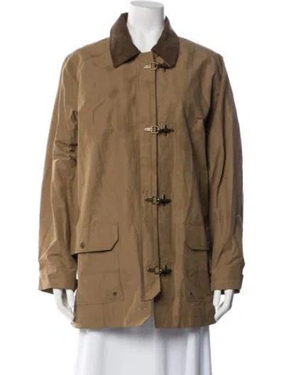 Pre-owned Doen Jacket In Brown