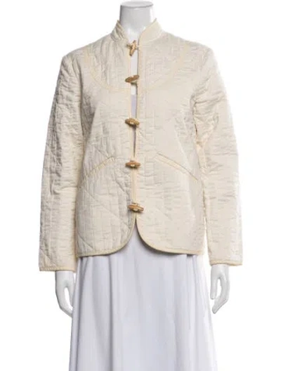 Pre-owned Doen Jacket In Neutrals