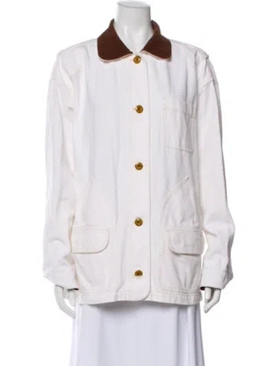 Pre-owned Doen Jacket In White