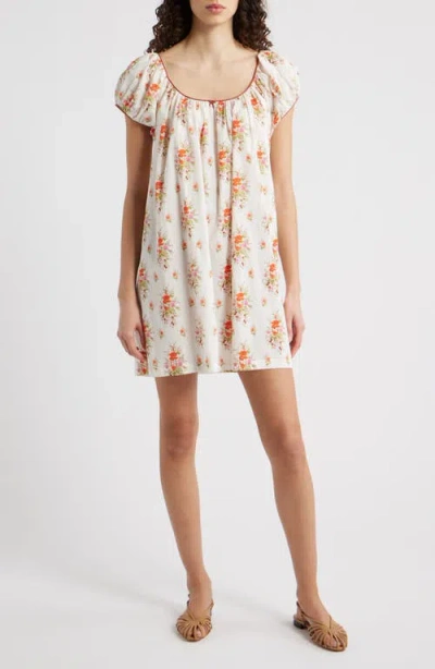 Doen Women's Julia Floral Cotton Minidress In Multi