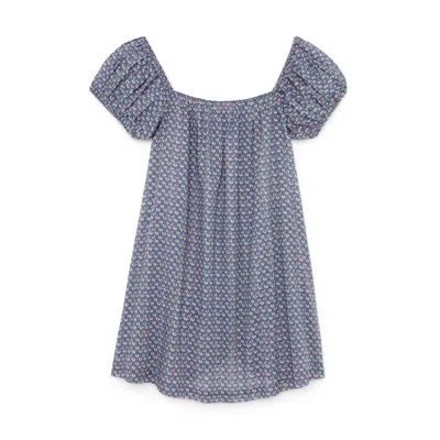 Doen Julie Dress In Dahlia Ikat