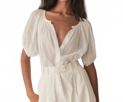 Doen June Top In Salt In Multi