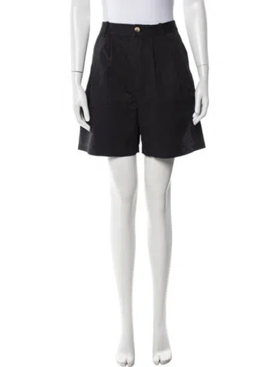 Pre-owned Doen Knee-length Shorts In Black