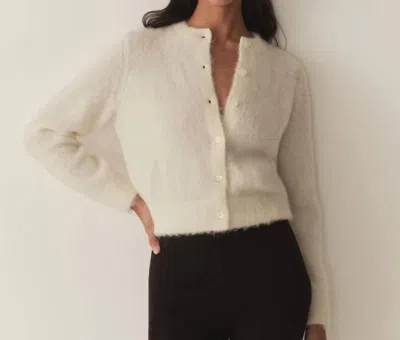 Doen Lillette Cardigan In Sea Salt